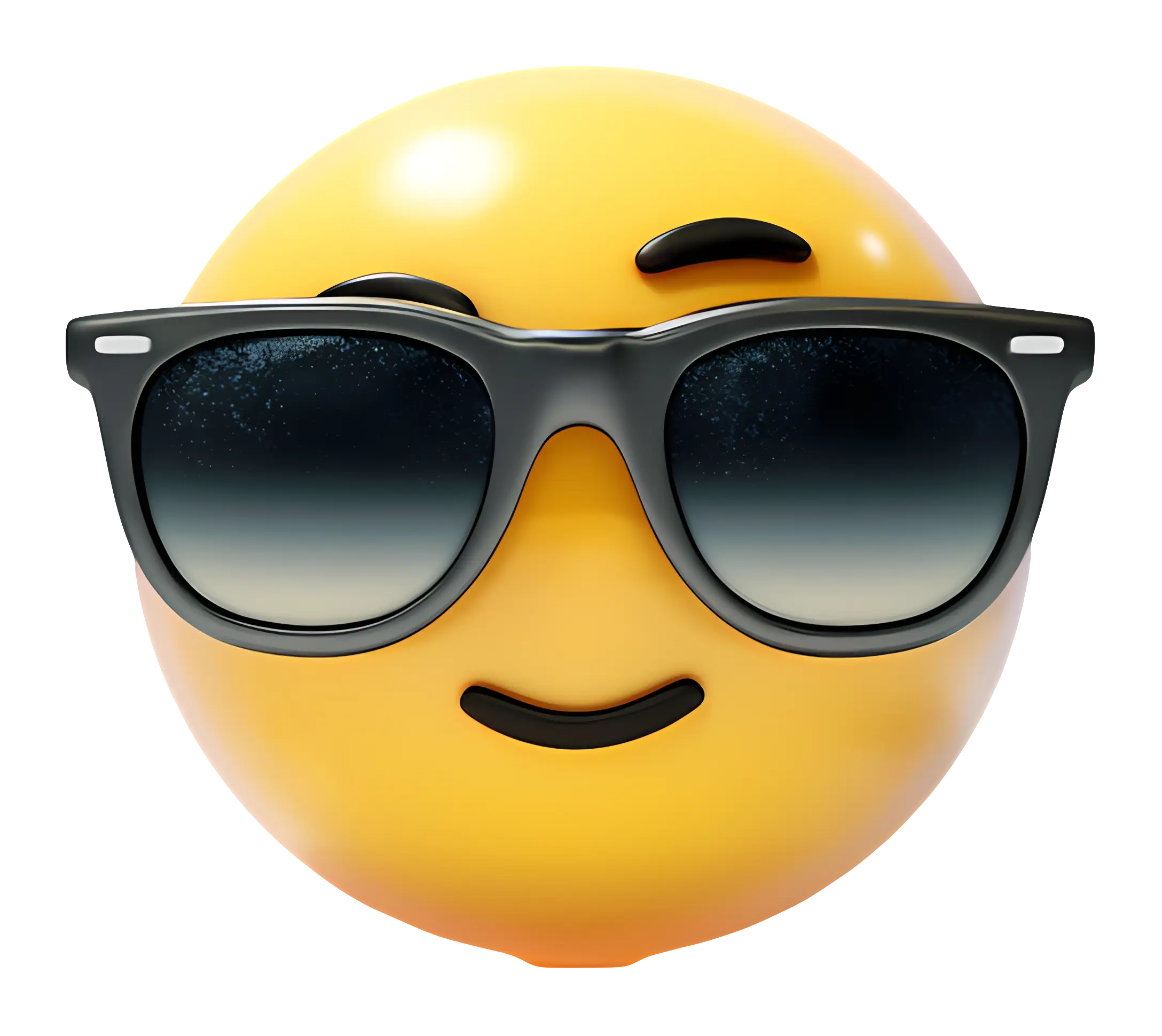 Cool Emoji with Sunglasses