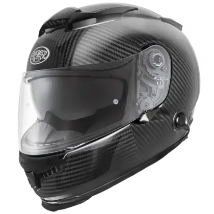 Carbon Fiber Motorcycle Helmet with Clear Visor