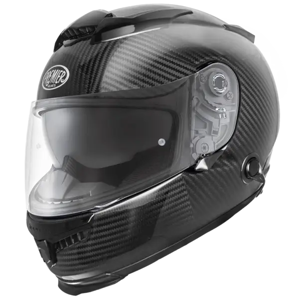 Carbon Fiber Motorcycle Helmet with Clear Visor