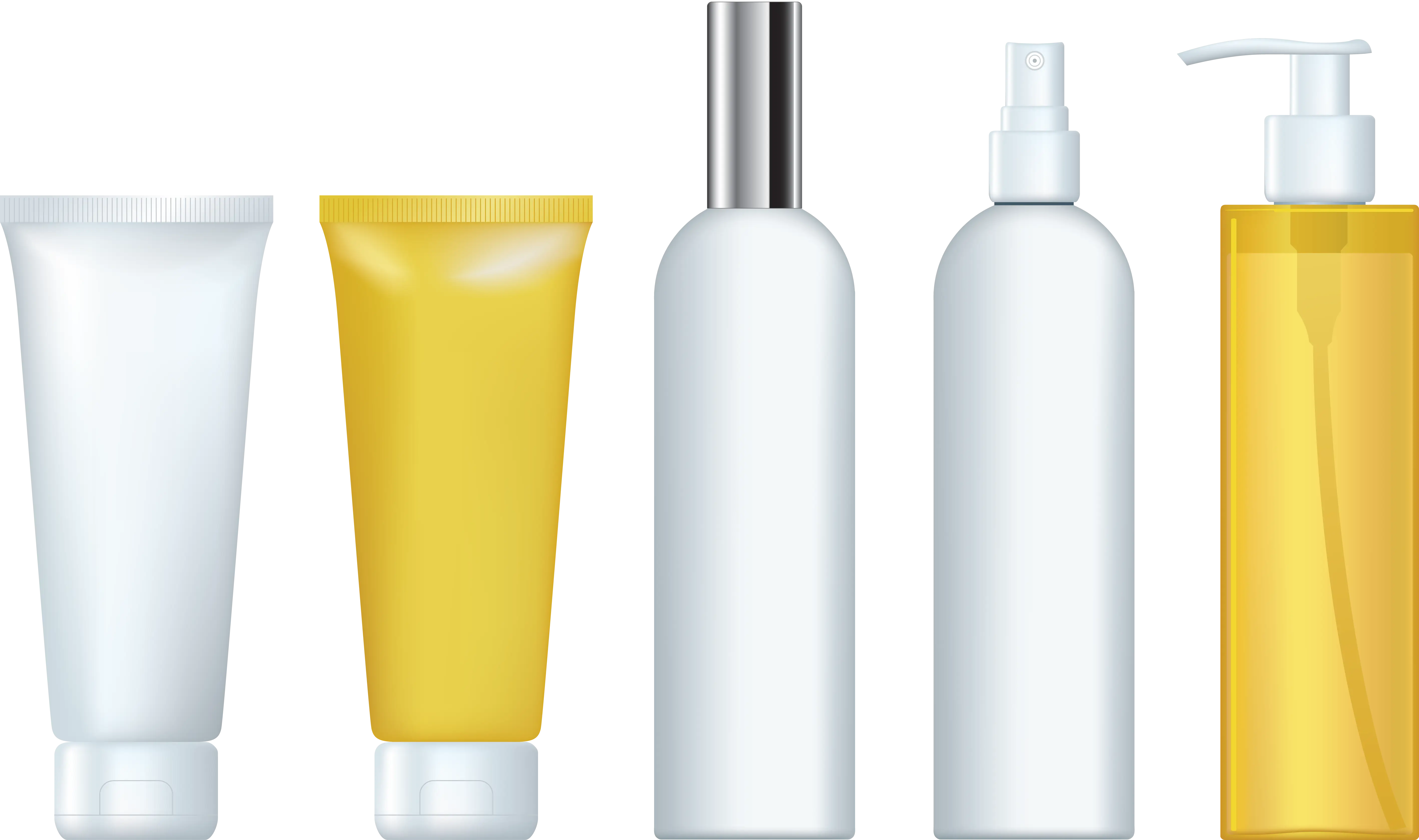 Assorted Cosmetic Bottles