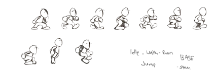Stick Figure Animation Drawing
