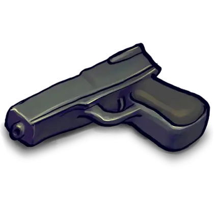 Illustration of a Handgun