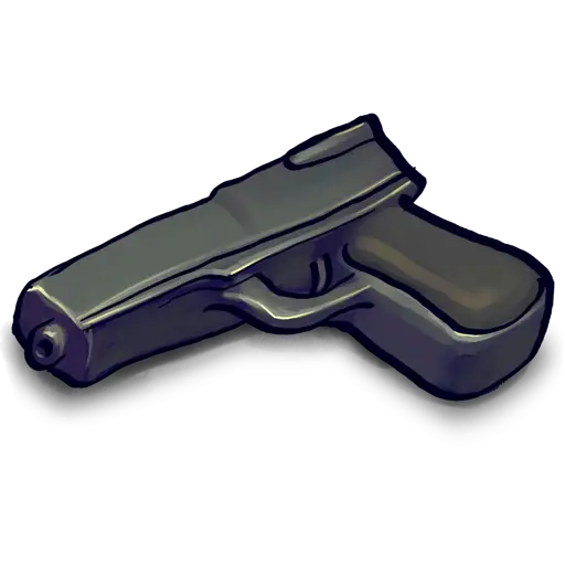 Illustration of a Handgun