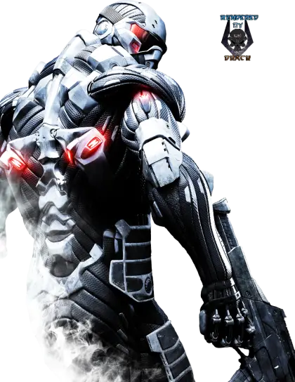 Futuristic Armor Character with Advanced Suit
