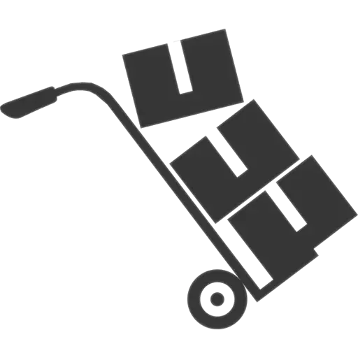 Hand Truck with Boxes for Easy Transport