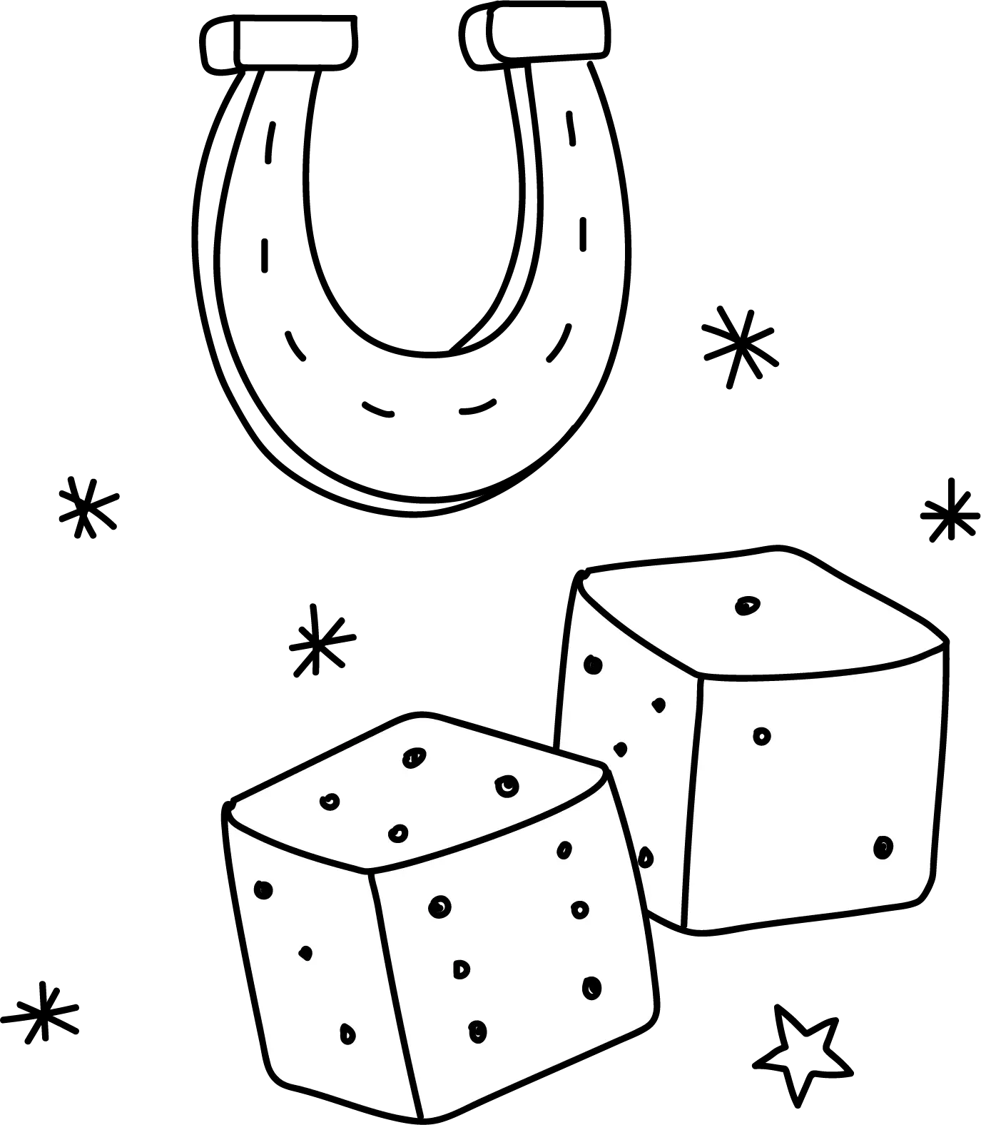 Horseshoe and Dice