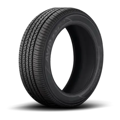 Black Car Tire with Treads