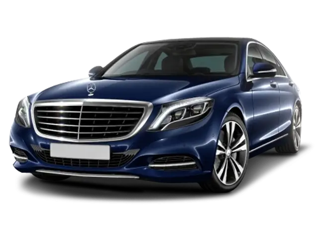 Blue Luxury Sedan Car