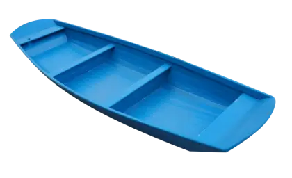 Blue Boat Illustration