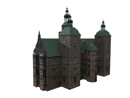 Model of a Historical Castle