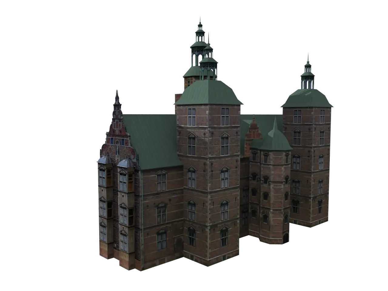 Model of a Historical Castle