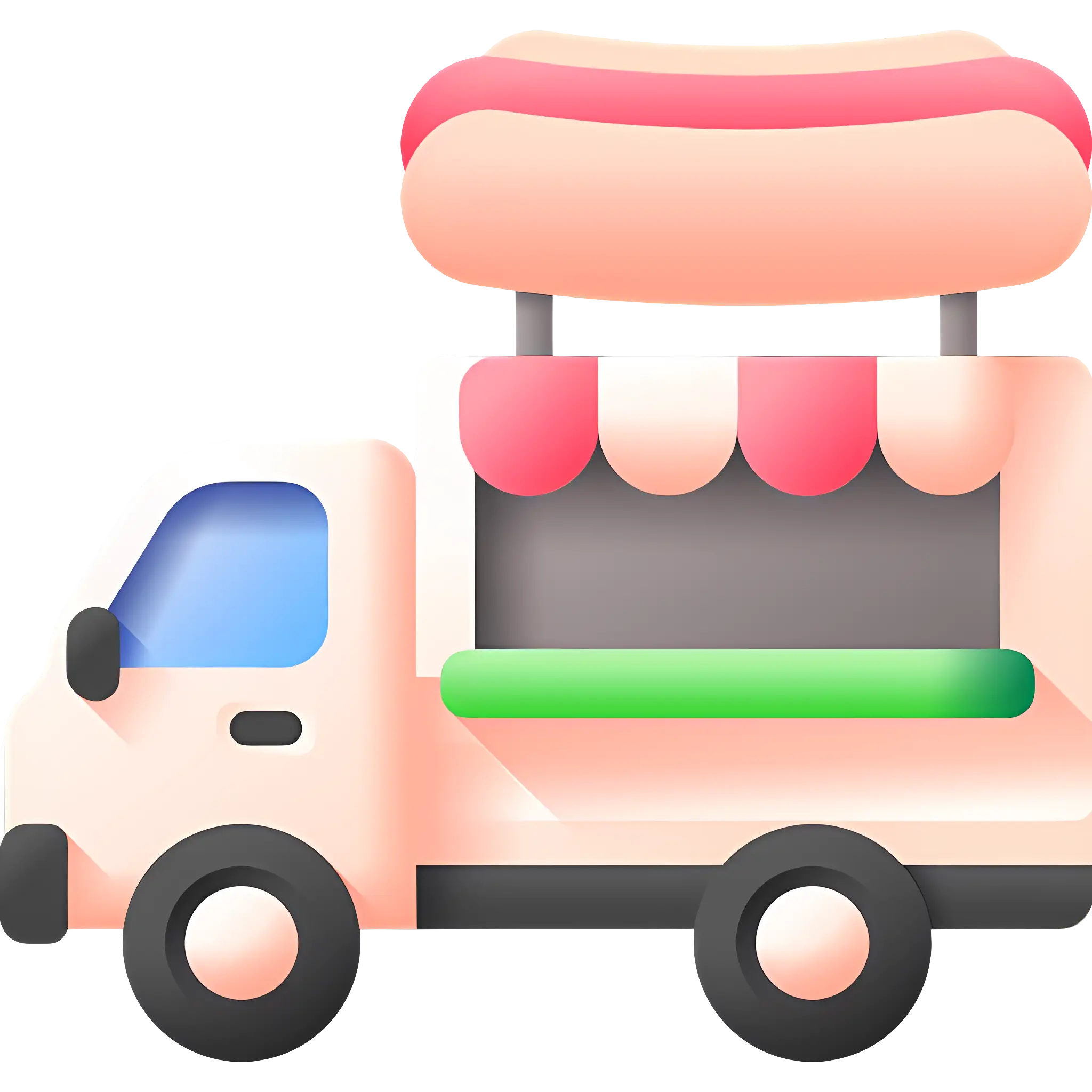 Cute Hot Dog Truck