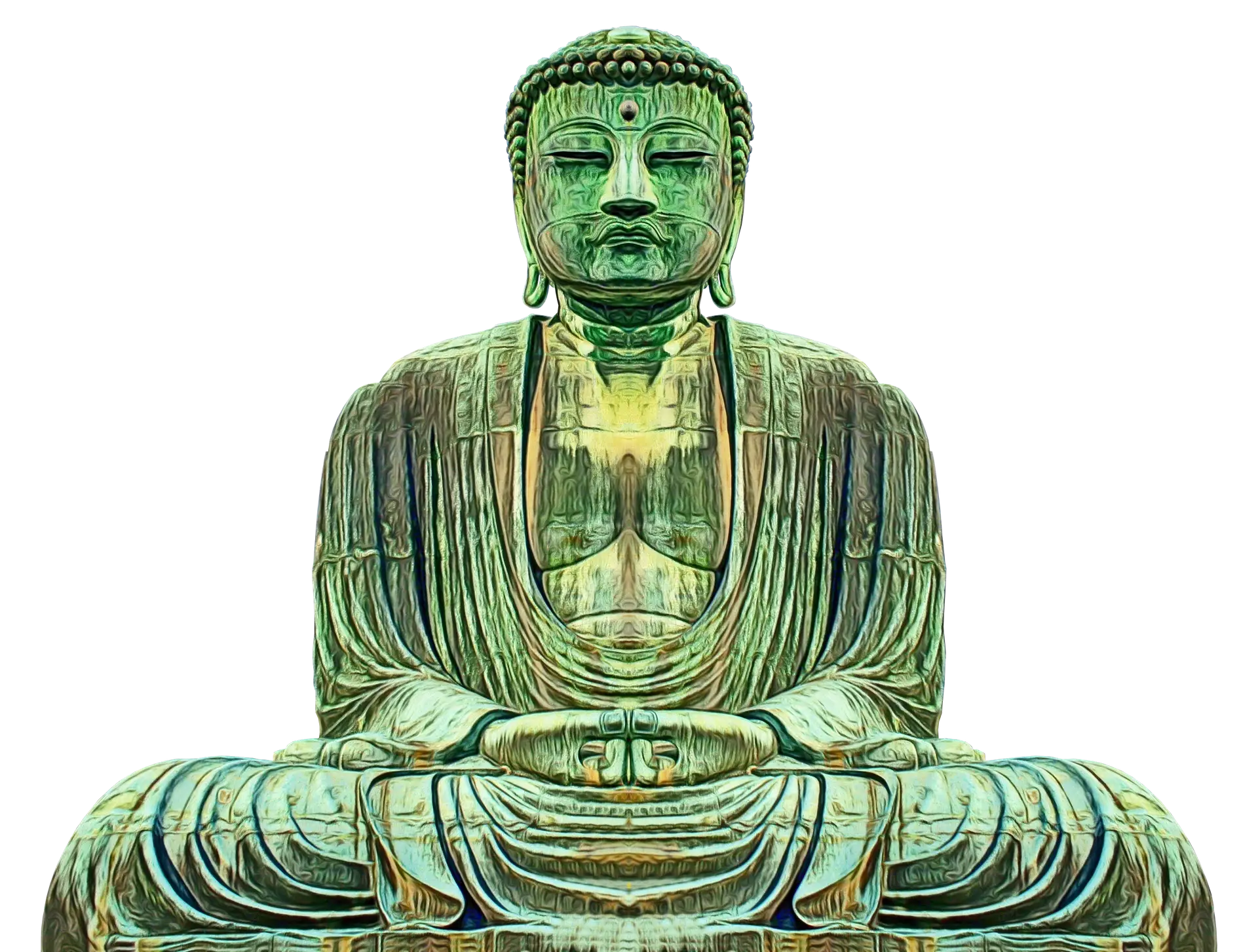 Buddha Statue Representing Meditation and Peace