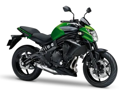 Green and Black Urban Motorcycle for Daily Commutes