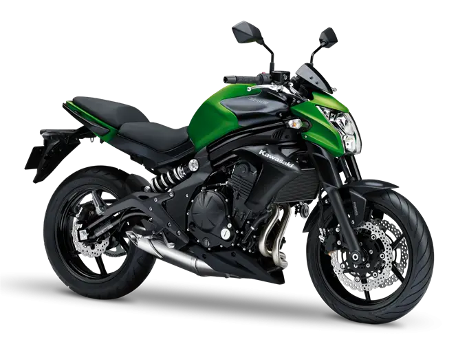 Green and Black Urban Motorcycle for Daily Commutes