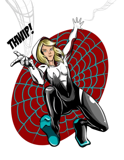 Spider-Woman in Action