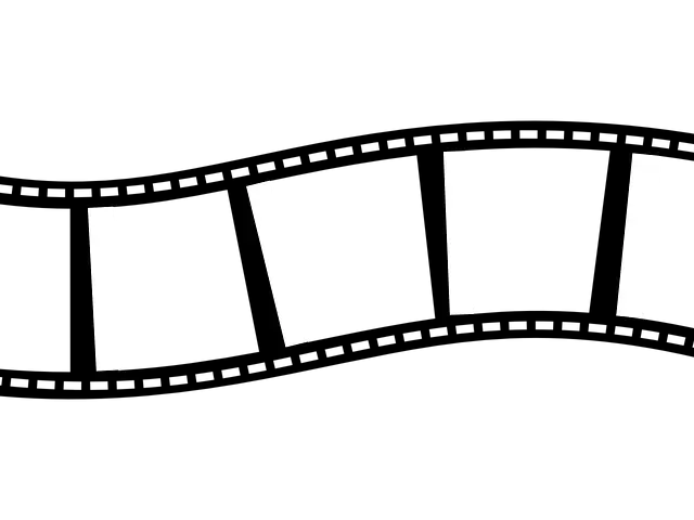 Filmstrip Graphic for Movie and Cinema Themes