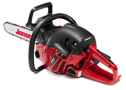 Red and Black Chainsaw for Heavy-Duty Tasks
