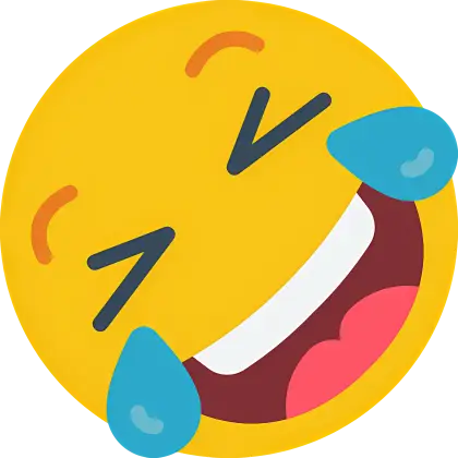 Laughing Emoji with Tears of Joy