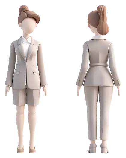 Businesswoman in Professional Suit