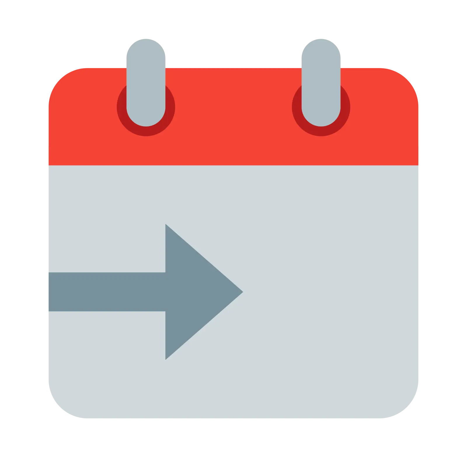 Right Arrow Calendar Icon