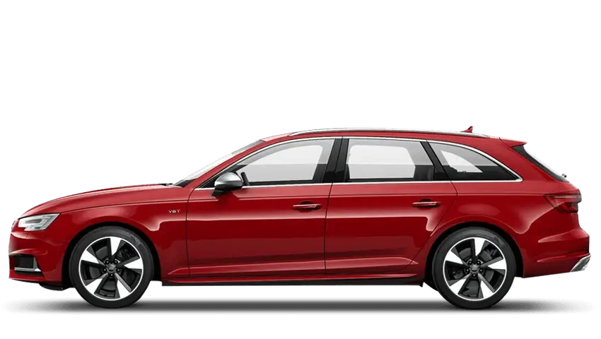 Stylish Red Station Wagon Car