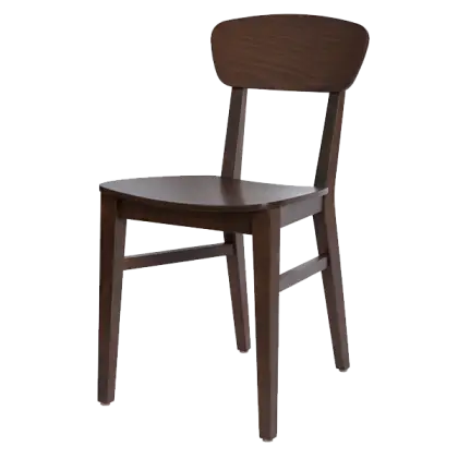 Classic Brown Wooden Chair