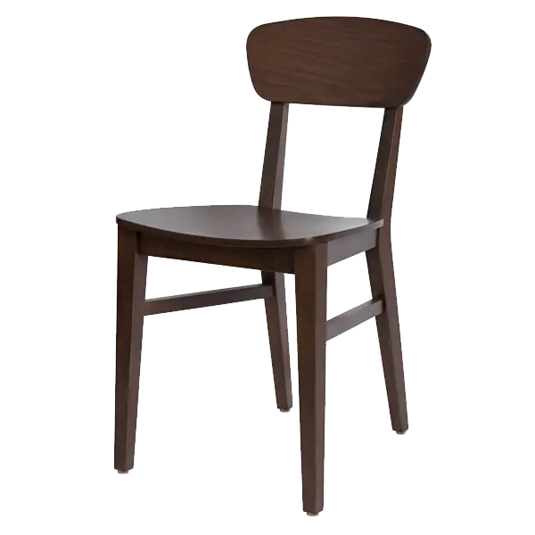 Classic Brown Wooden Chair