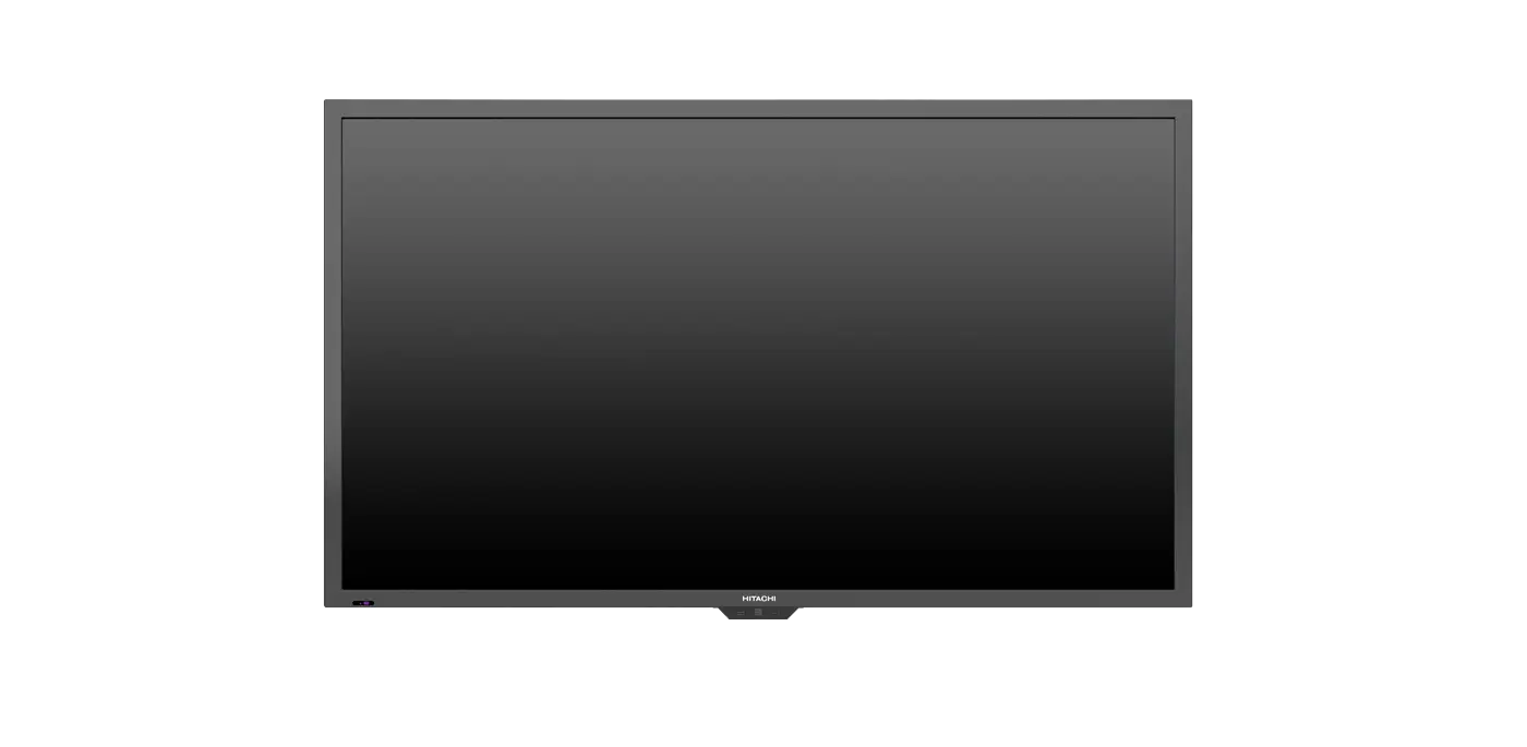 Sleek Black Flat Screen Television