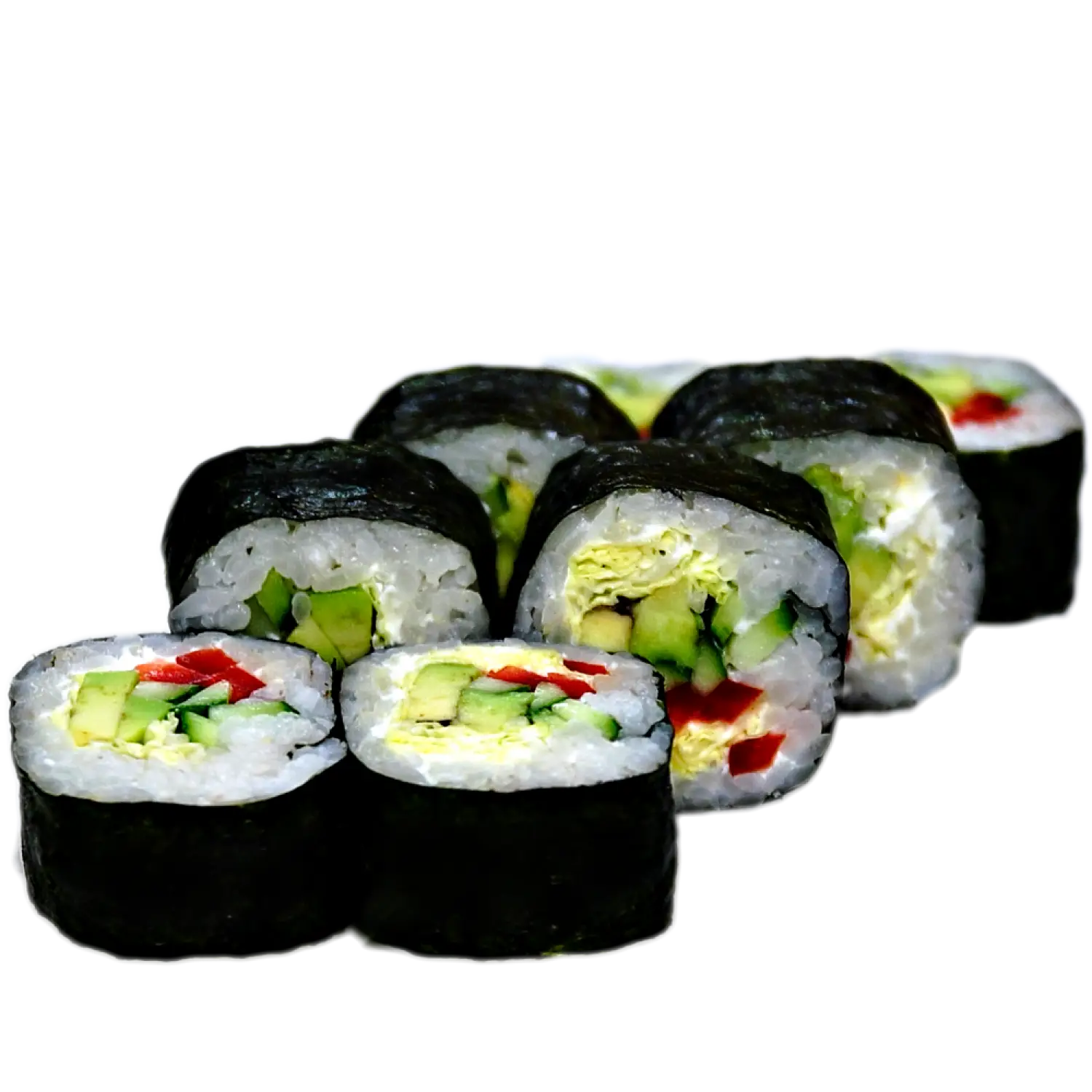 Vegetable Sushi Rolls Platter