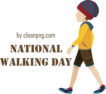 Person Walking for National Walking Day
