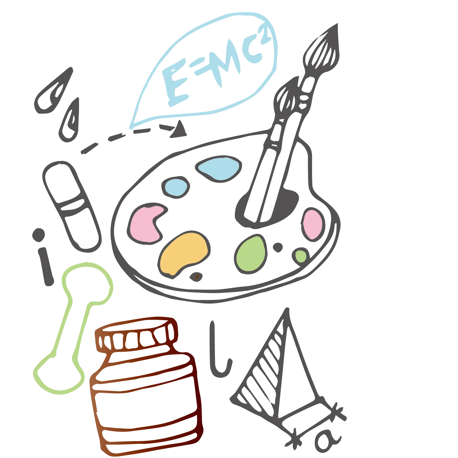 Art Supplies Doodle