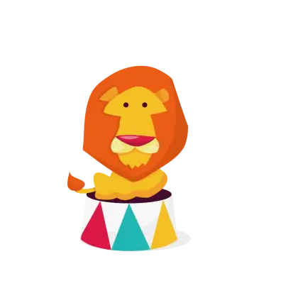 Circus Lion Cartoon