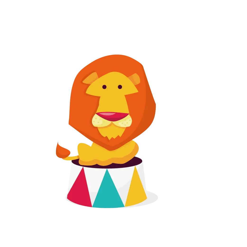 Circus Lion Cartoon