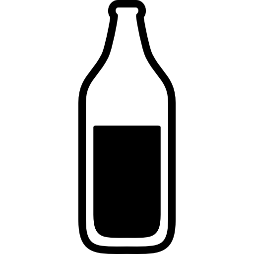 Outline Icon of Bottle