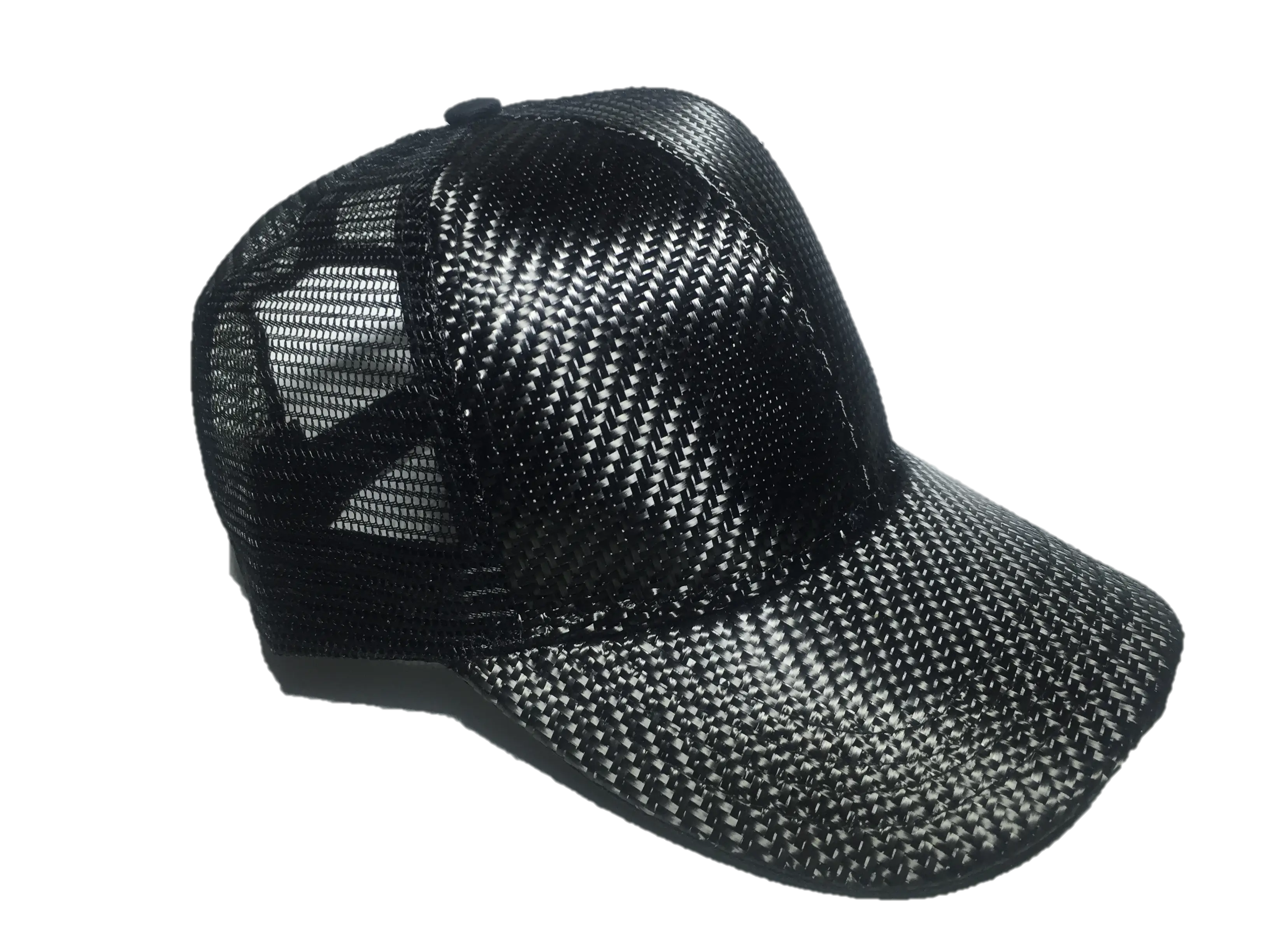 Black Mesh Baseball Cap