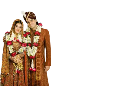 Traditional Wedding Couple