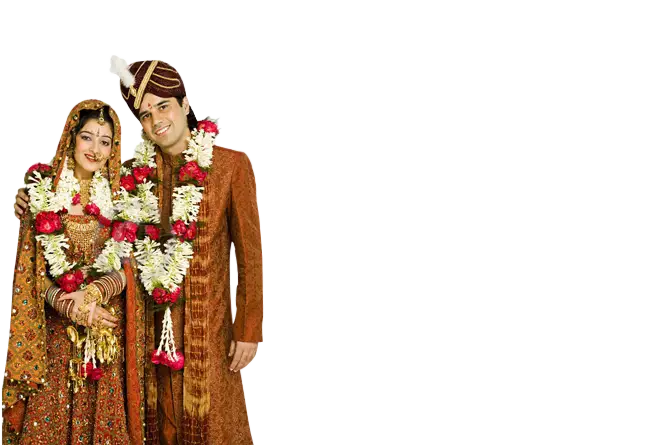 Traditional Wedding Couple