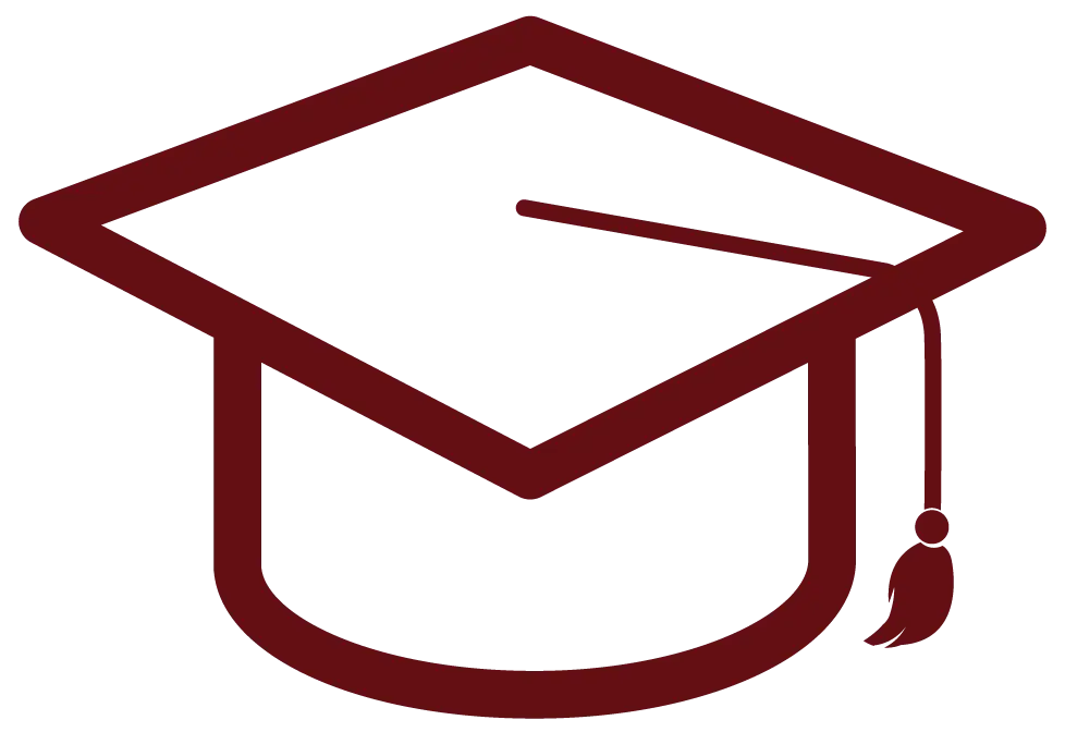 Graduation Cap Symbol for Education