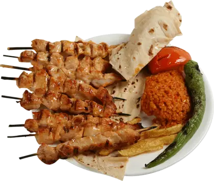 Grilled Chicken Skewers with Side Dishes