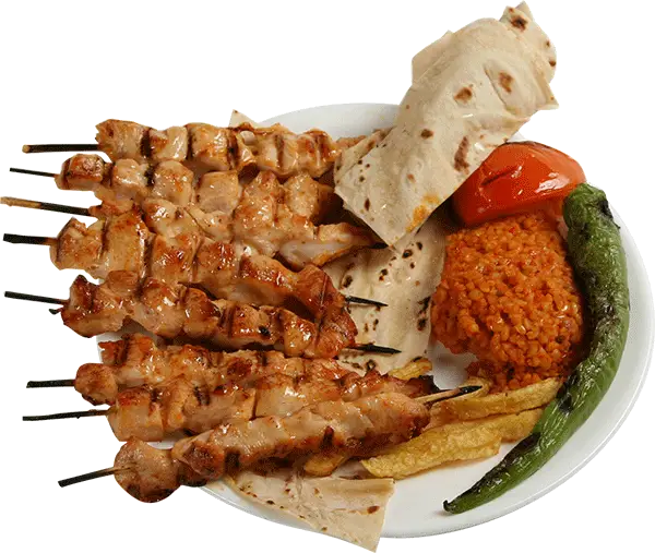 Grilled Chicken Skewers with Side Dishes