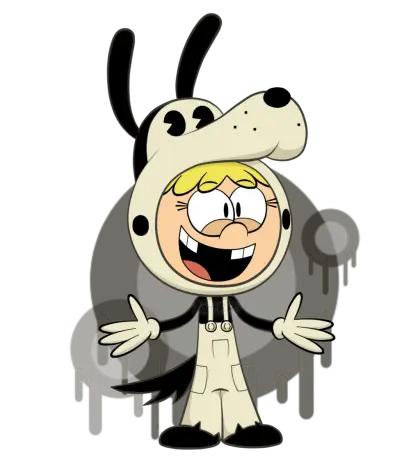 Cartoon Character in Dog Costume