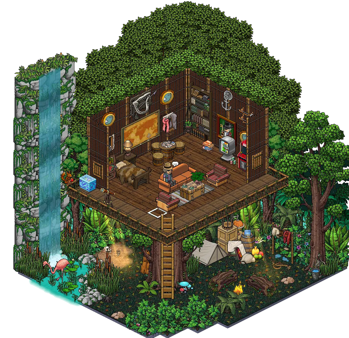 Charming Treehouse in the Forest