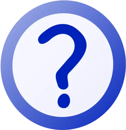 Blue Question Mark Symbol Illustration