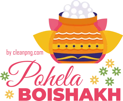 Decorative Pot with Rice for Pohela Boishakh