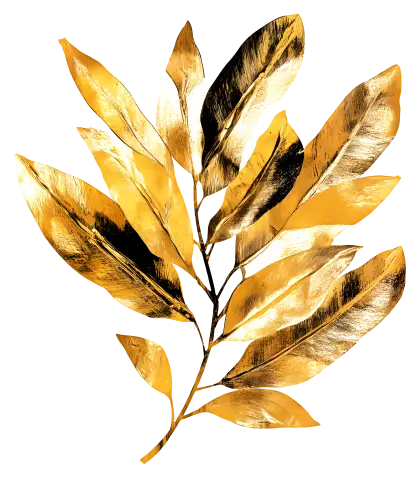 Decorative Golden Leaves