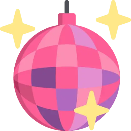 Pink Disco Ball for Party Decoration