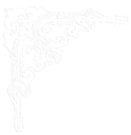 White Corner Design Element