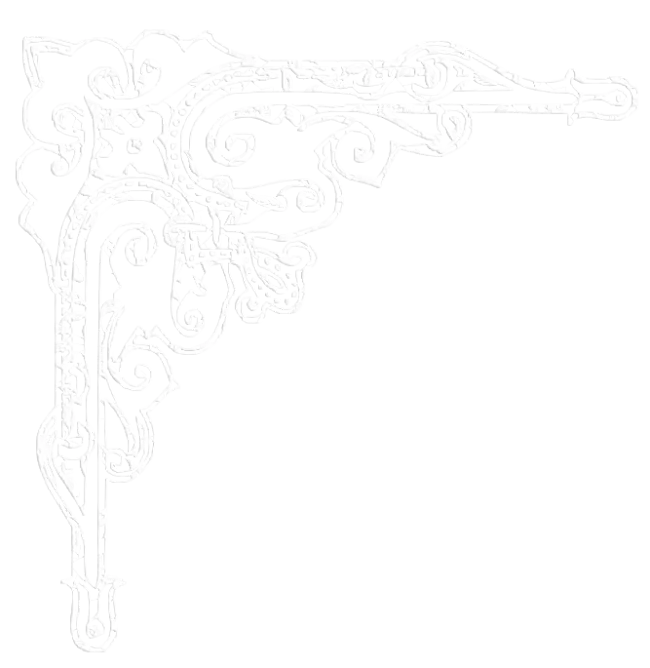 White Corner Design Element