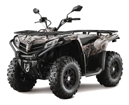 Camouflage All-Terrain Quad Bike